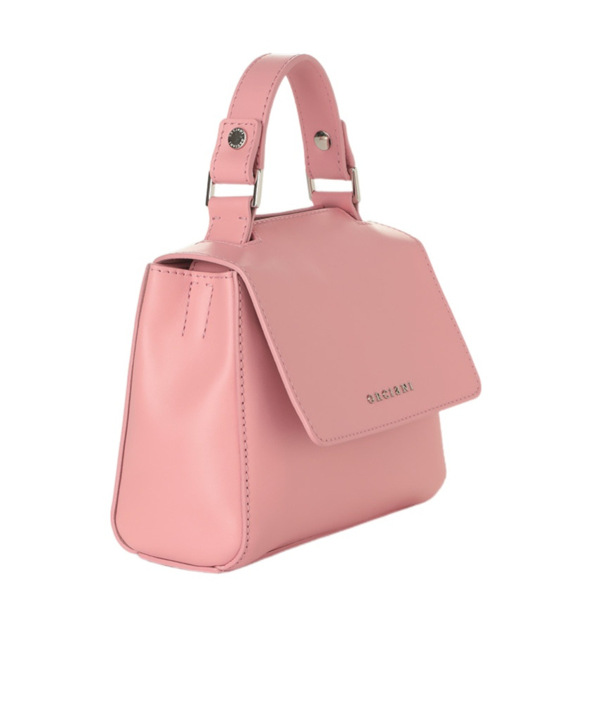Orciani Sveva Vanity Mini Leather Handbag With Shoulder Strap