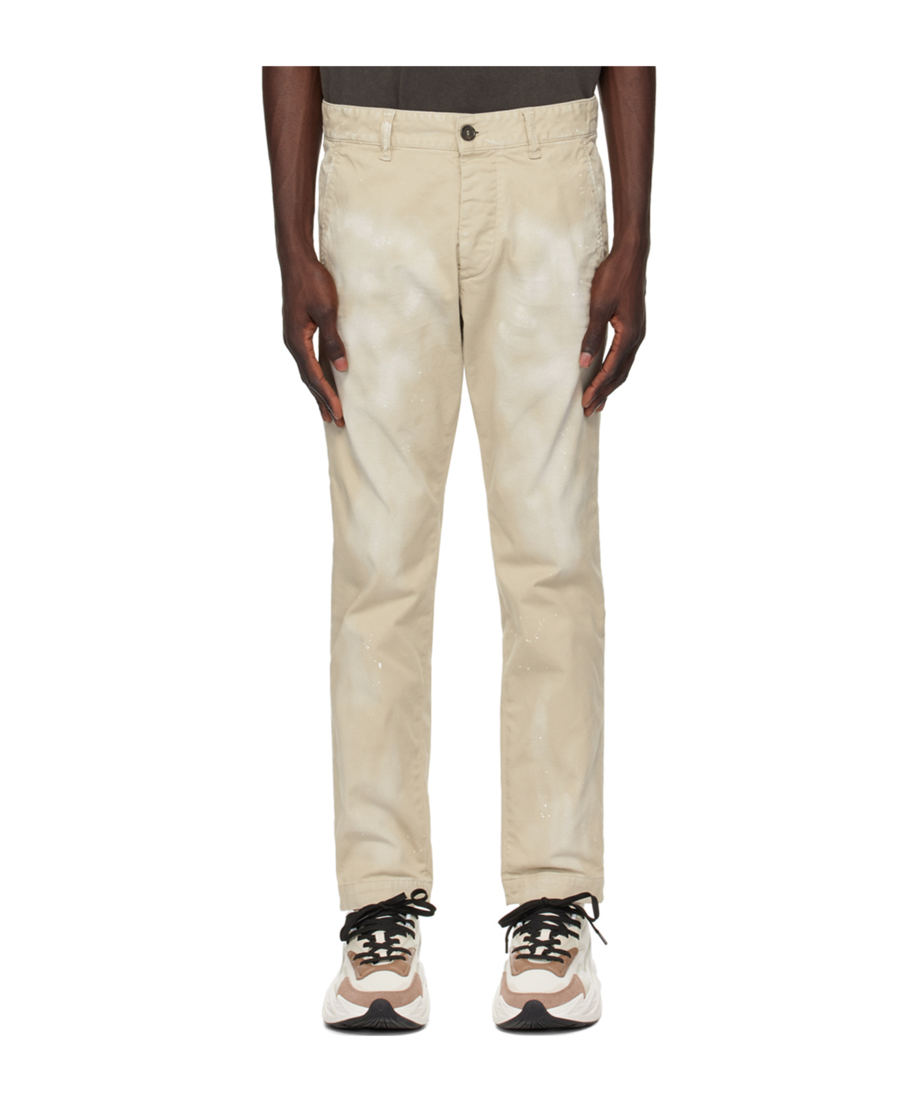 Dsquared2 Beige Cool Guy Jeans In Nude