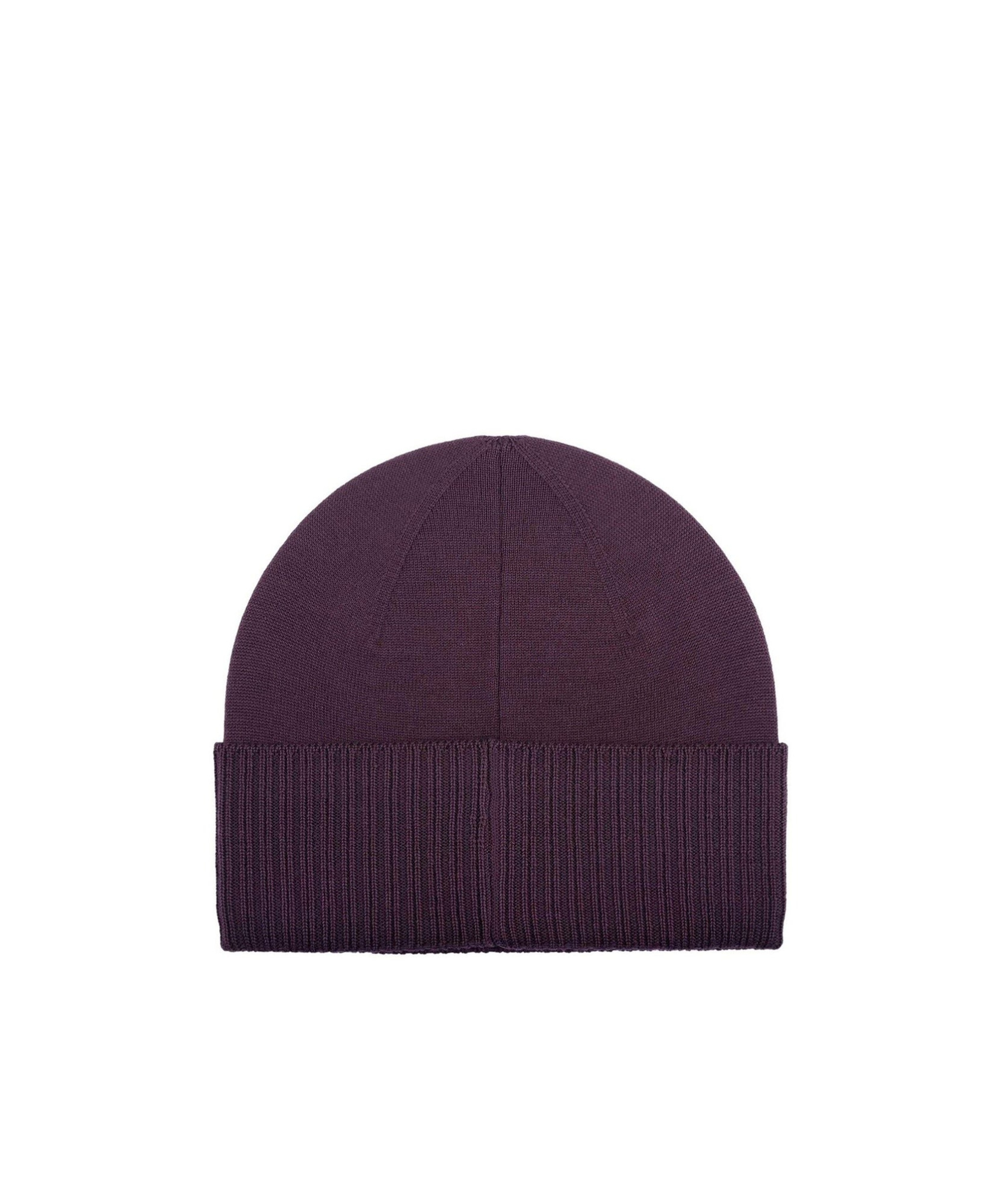 Givenchy Wool Logo Hat Men In Black