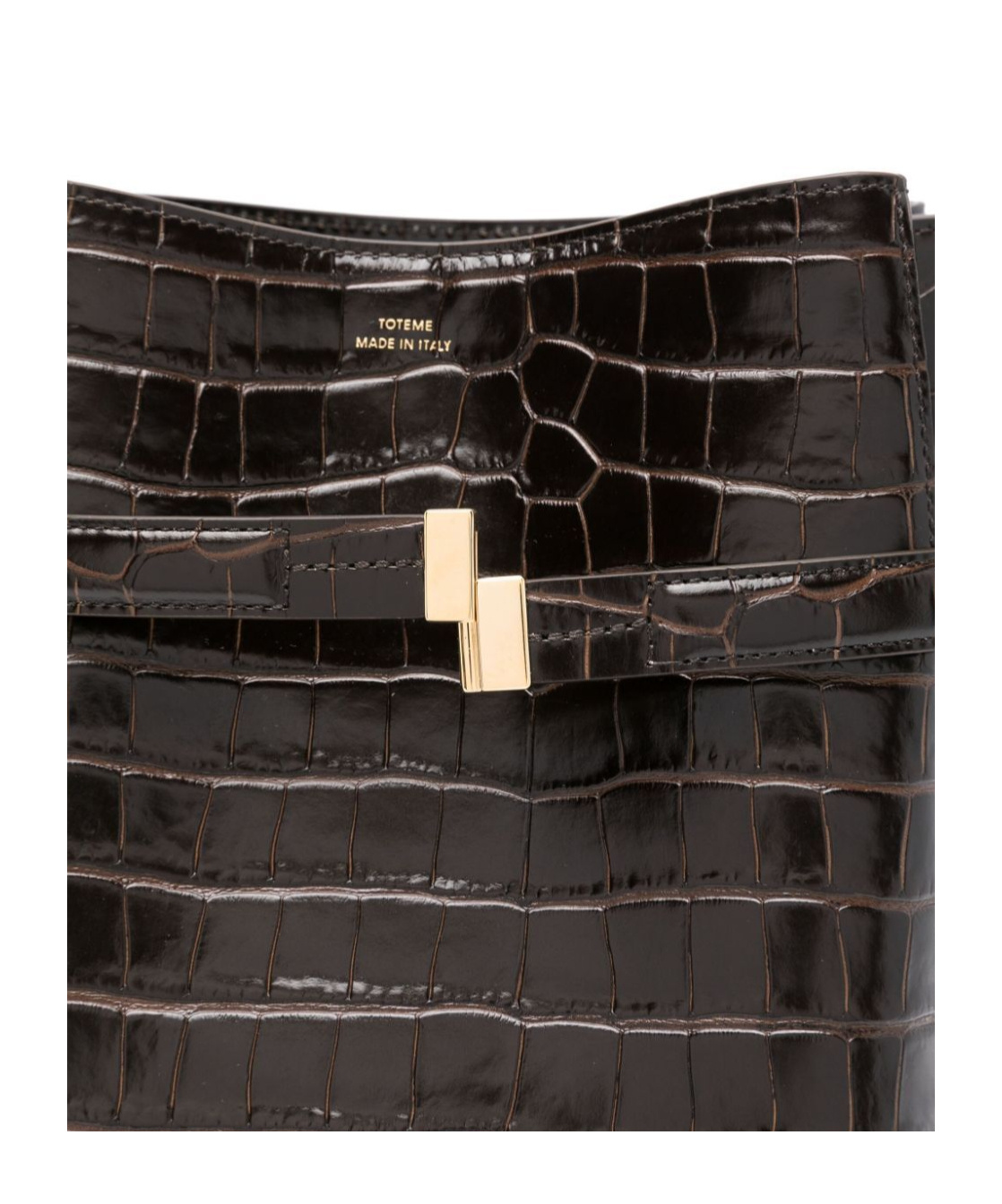 Totême Belt Bucket Bag In Black