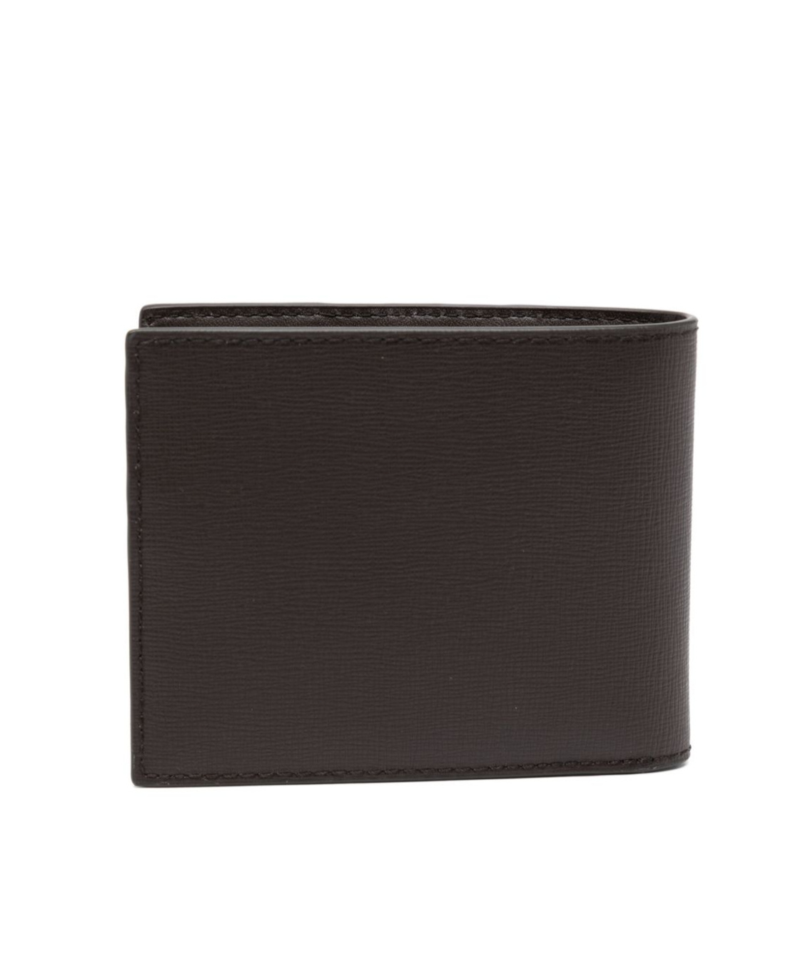 Shop Bally Leather Bi-fold Wallet In Black