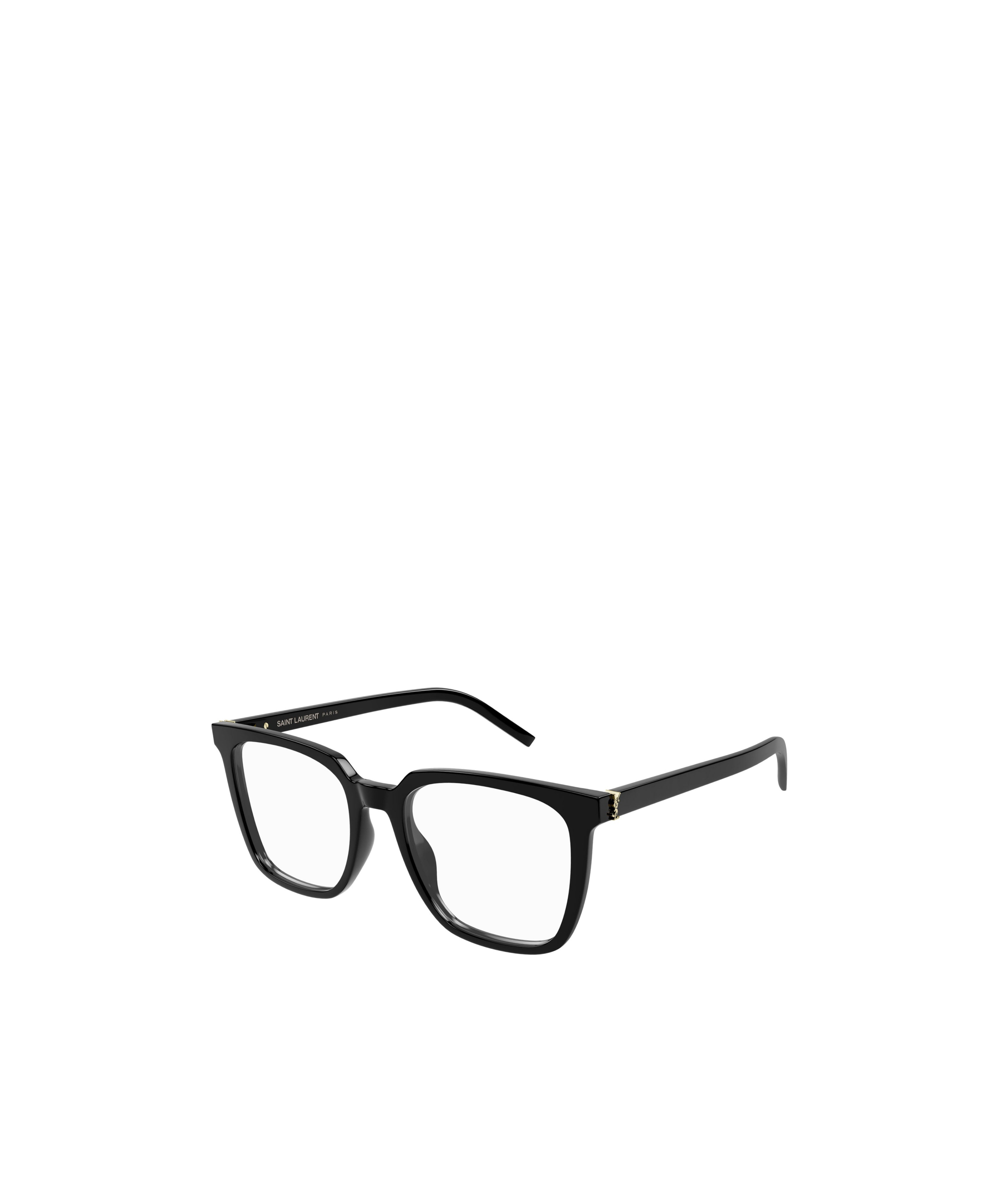 Saint Laurent Rectangular Flat Mirror In Black