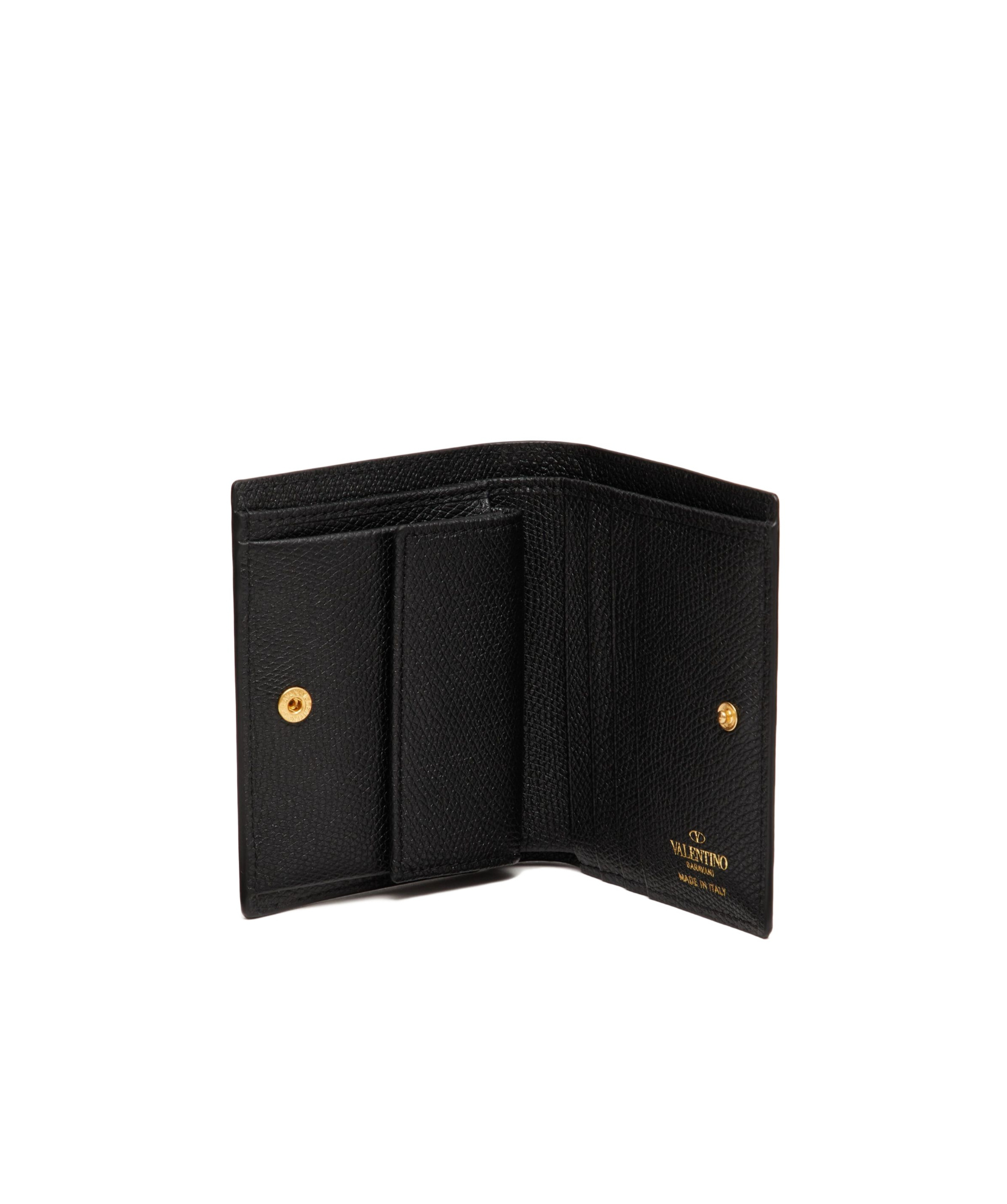 Valentino Vlogo Signature Bifold Wallet In Black