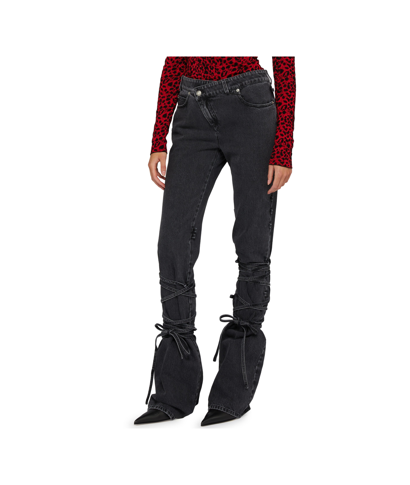 ALEXANDER MCQUEEN DENIM TROUSERS