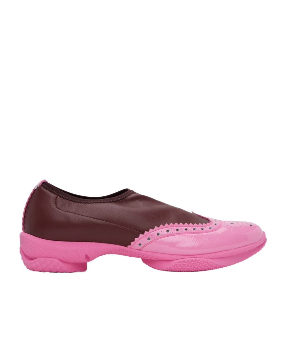 Kiko Kostadinov Sonia Slip On Brogues In Pink