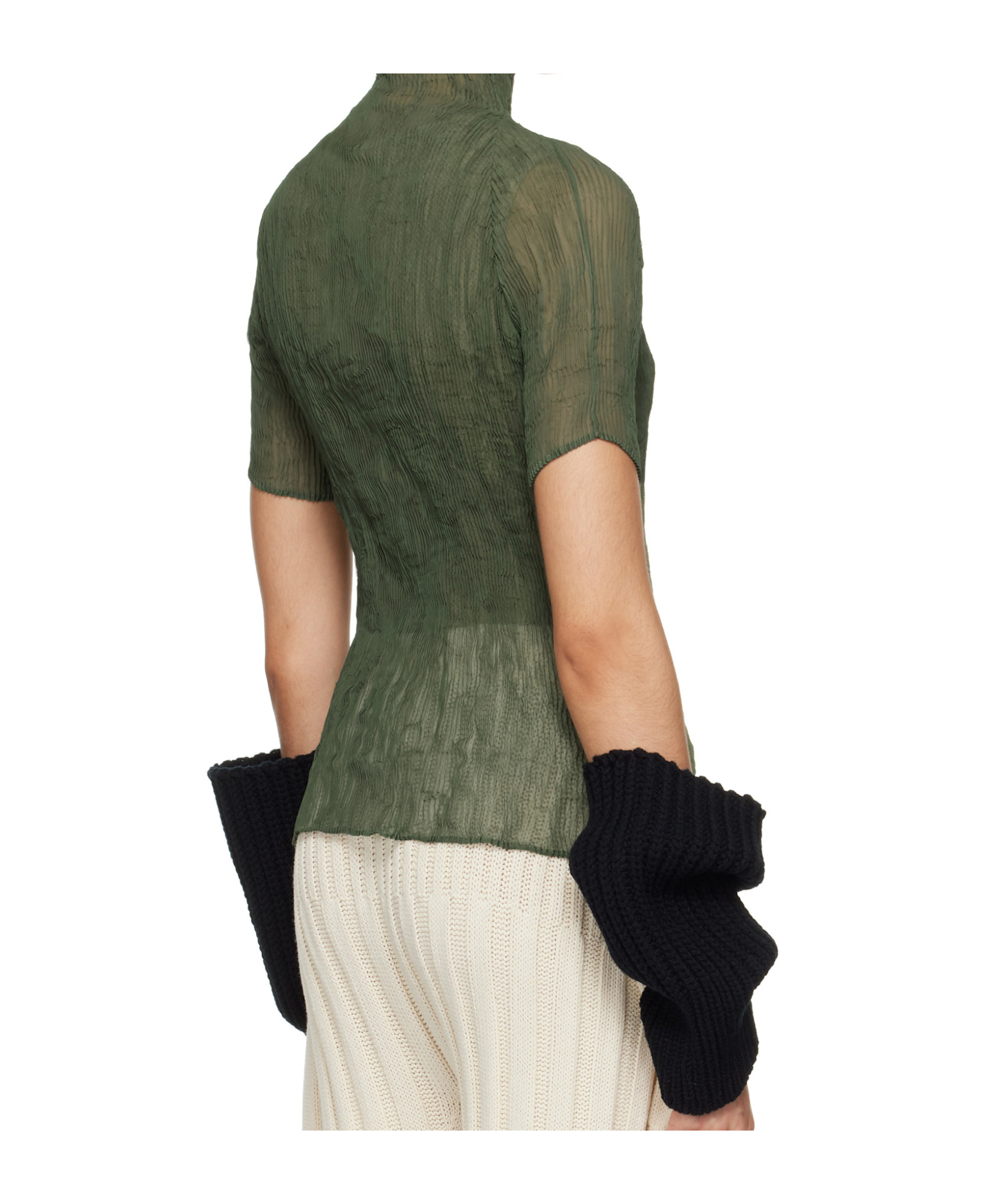 ISSEY MIYAKE TURTLENECK TOP