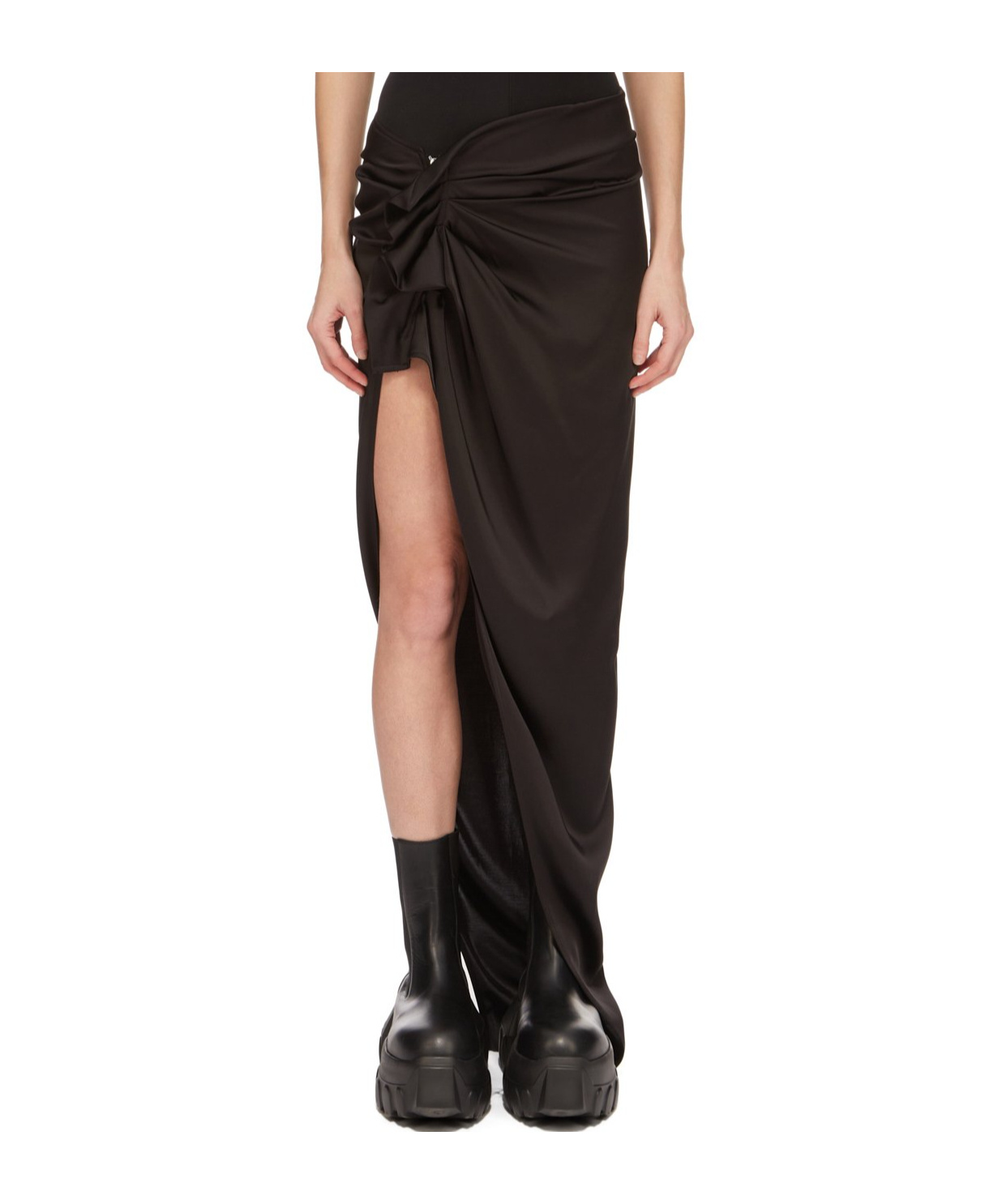 Rick Owens Edfu Skirt In Black