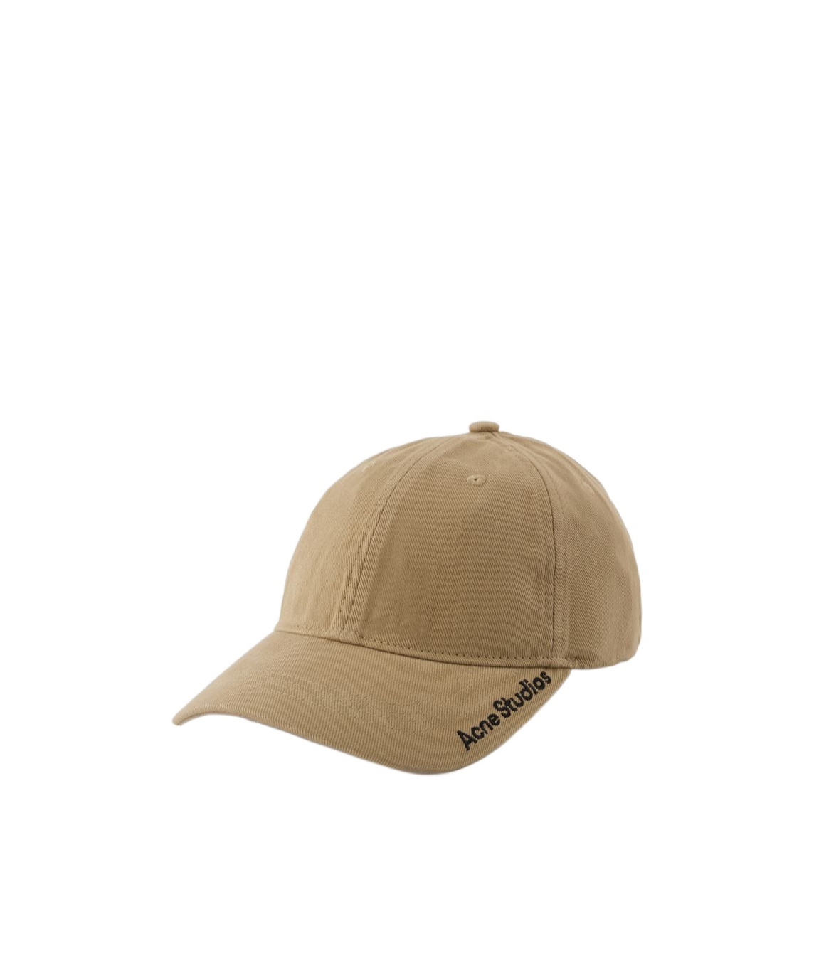 ACNE STUDIOS TWILL LOGO BASEBALL CAP 