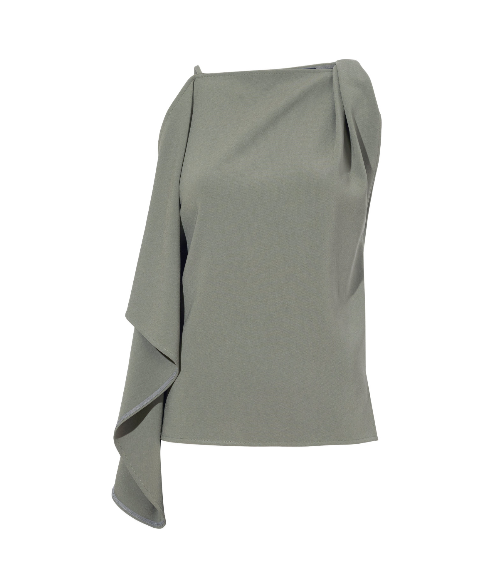 Shop Proenza Schouler Alyssa Top In Gray