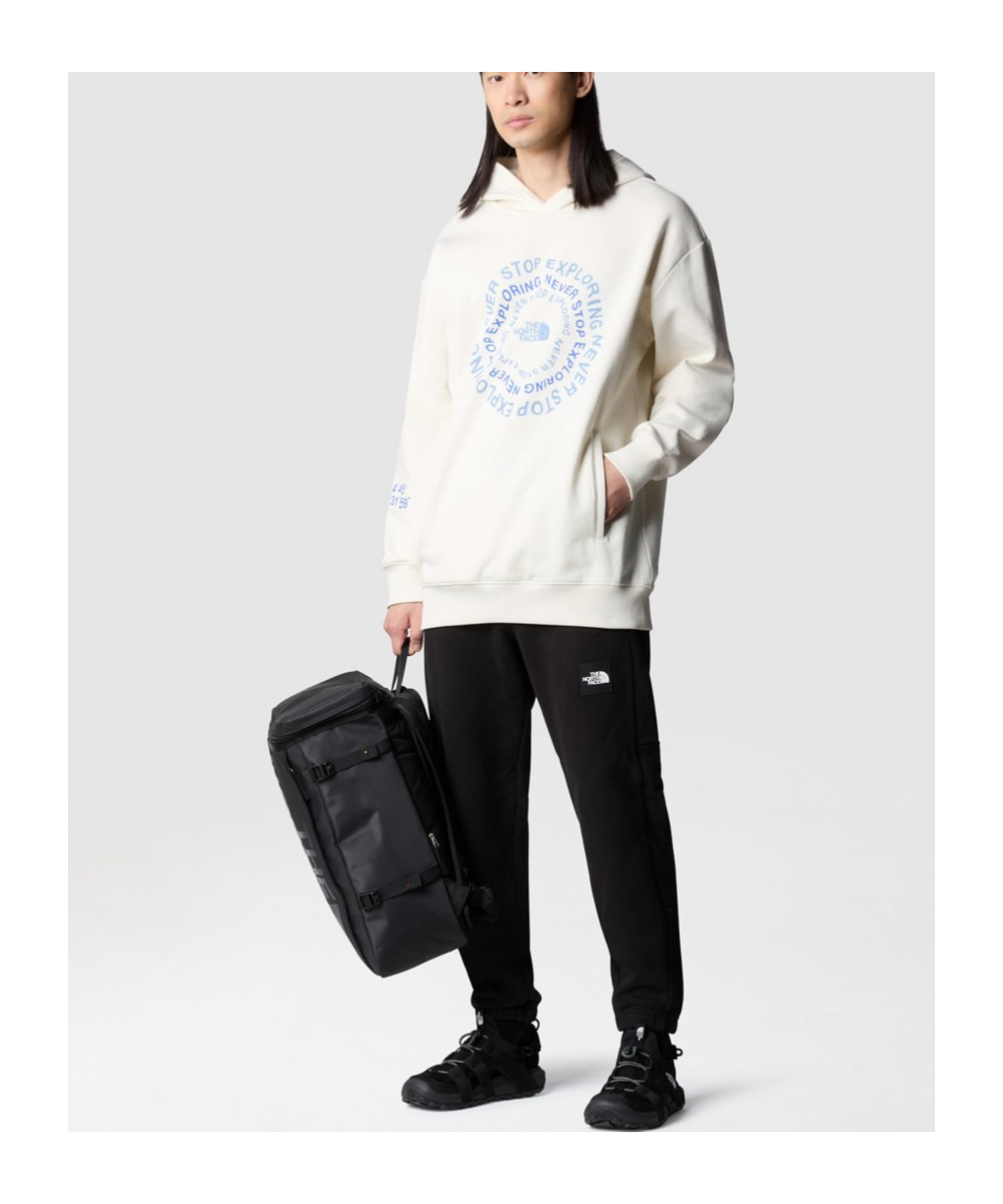 Shop The North Face Nse Pattern Hoodie In White