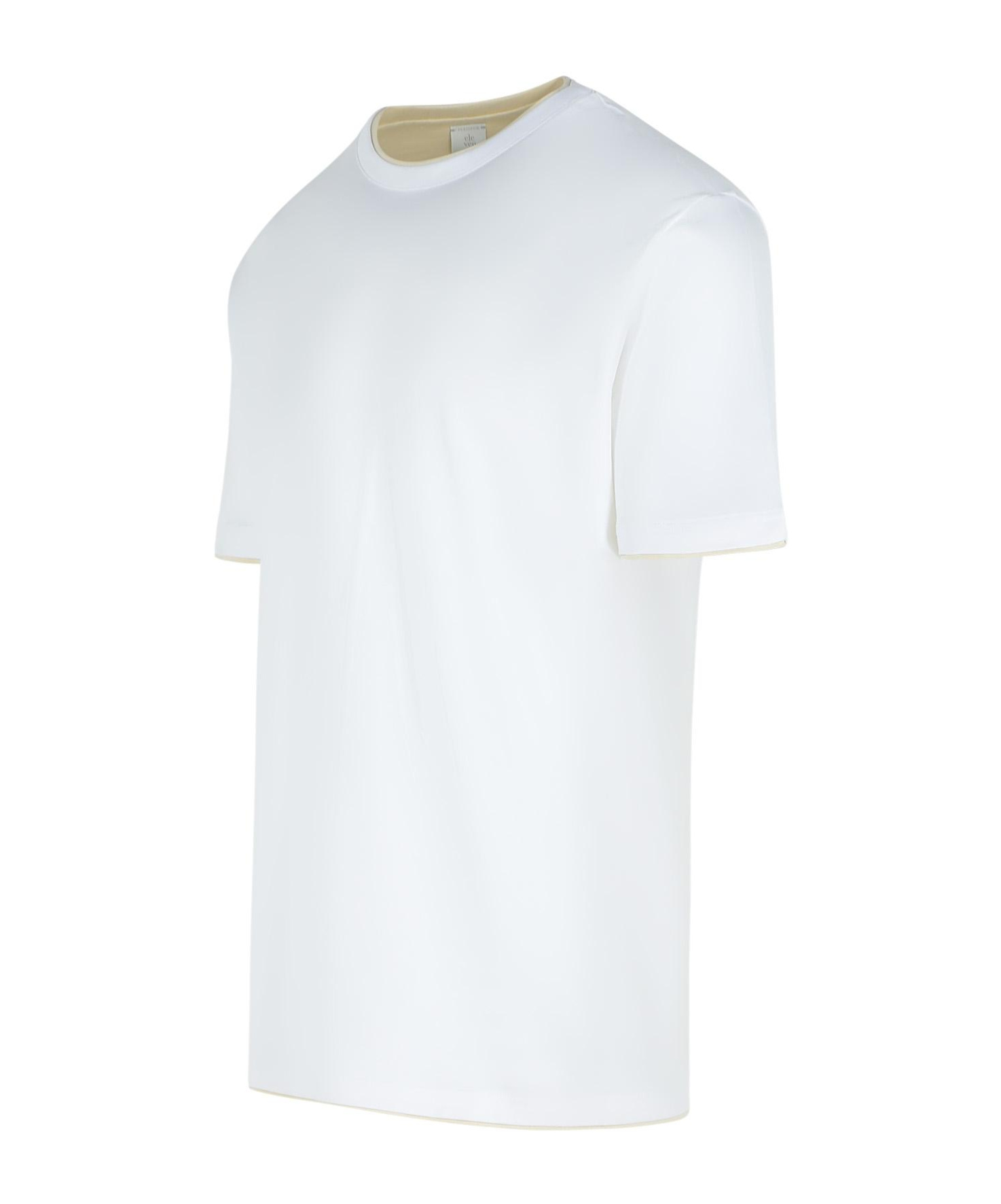Eleventy T-shirts In White