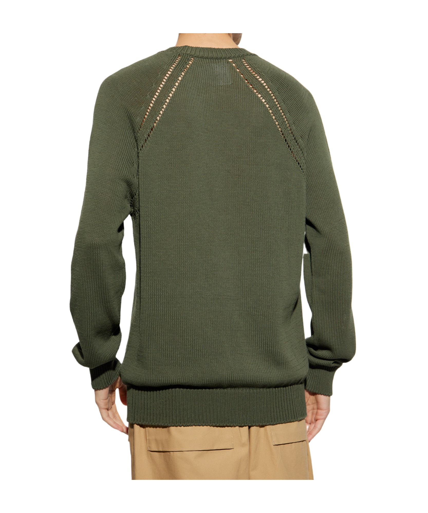 JIL SANDER JIL SANDER CREWNECK RIBBED-KNIT JUMPER