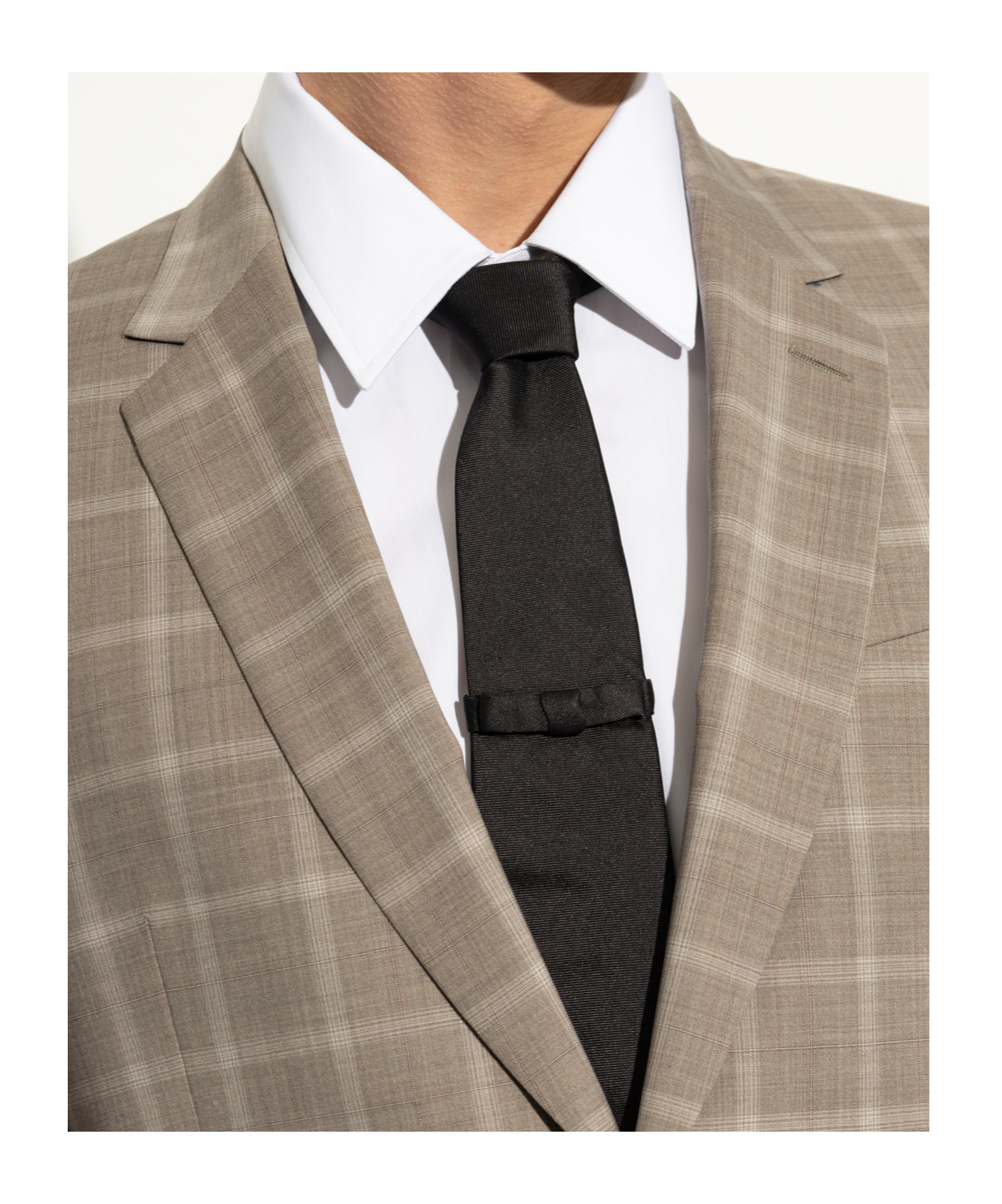 Givenchy Pointed Tie In Black
