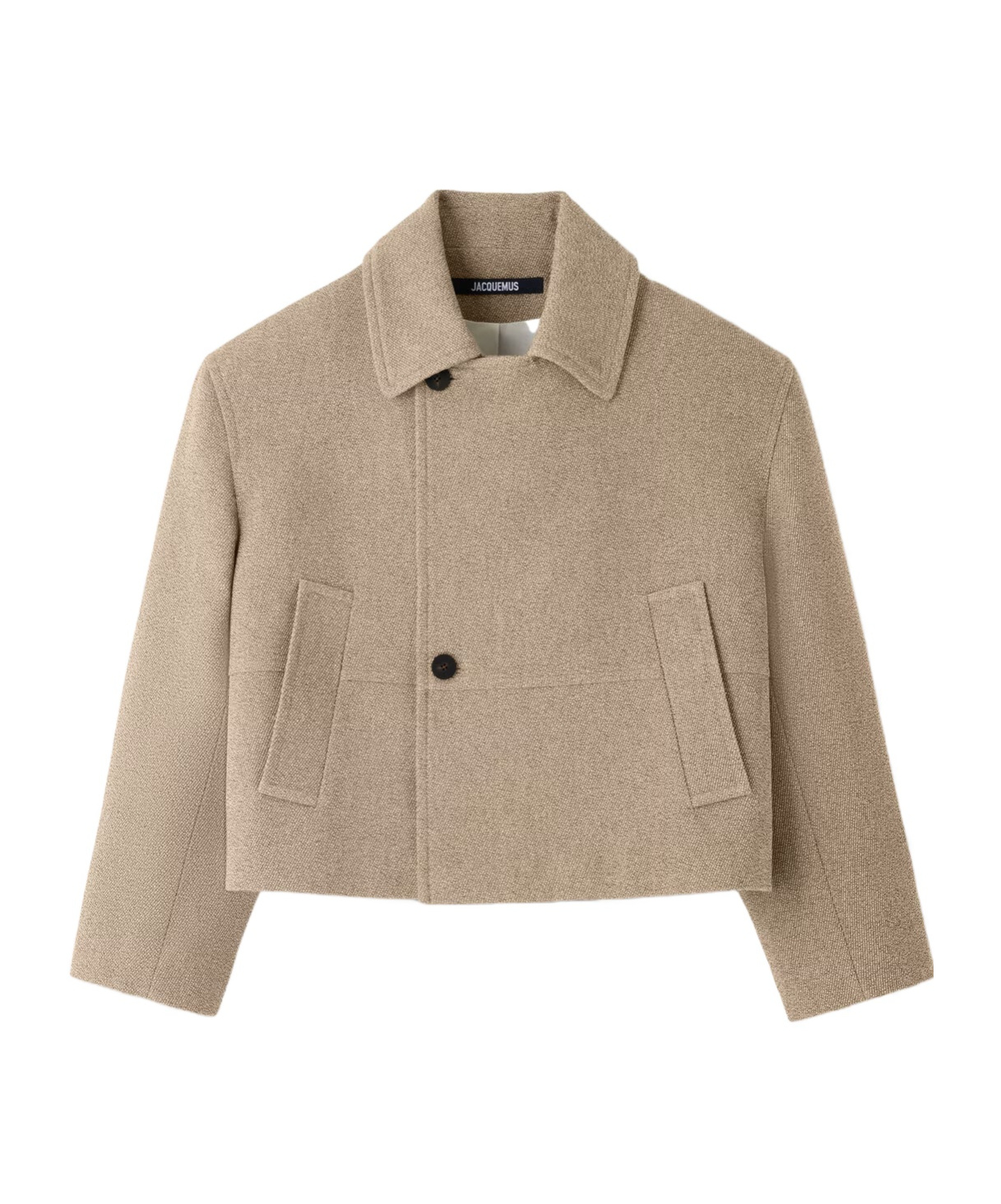 Jacquemus The Carré Peacoat In Brown