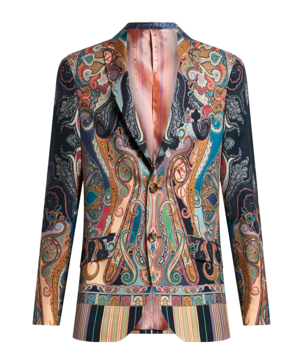 Etro Floral Paisley Blazer In Multi