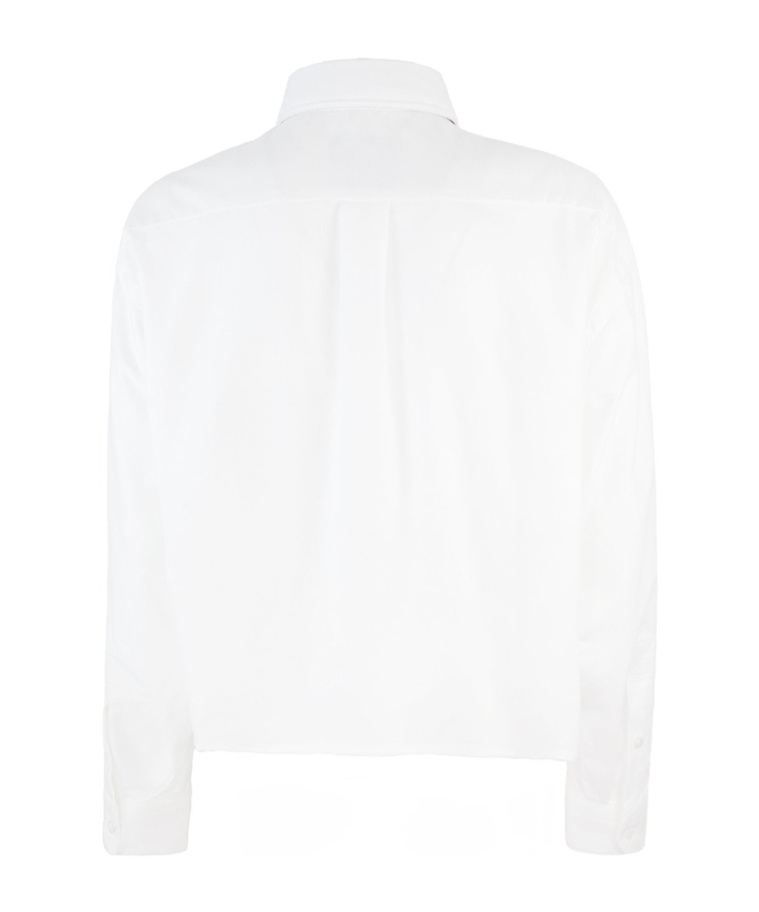 Apc A.p.c. Long-sleeved Button-up Shirt In White