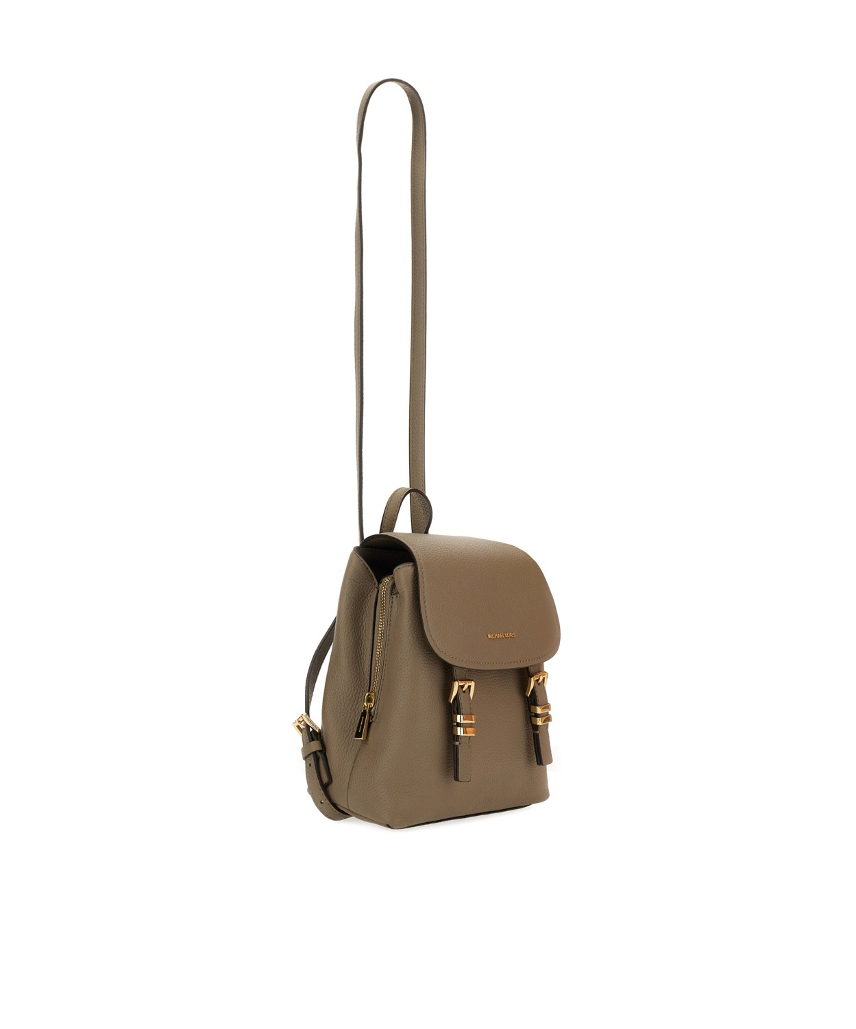 Shop Michael Michael Kors Grained-leather Backpack