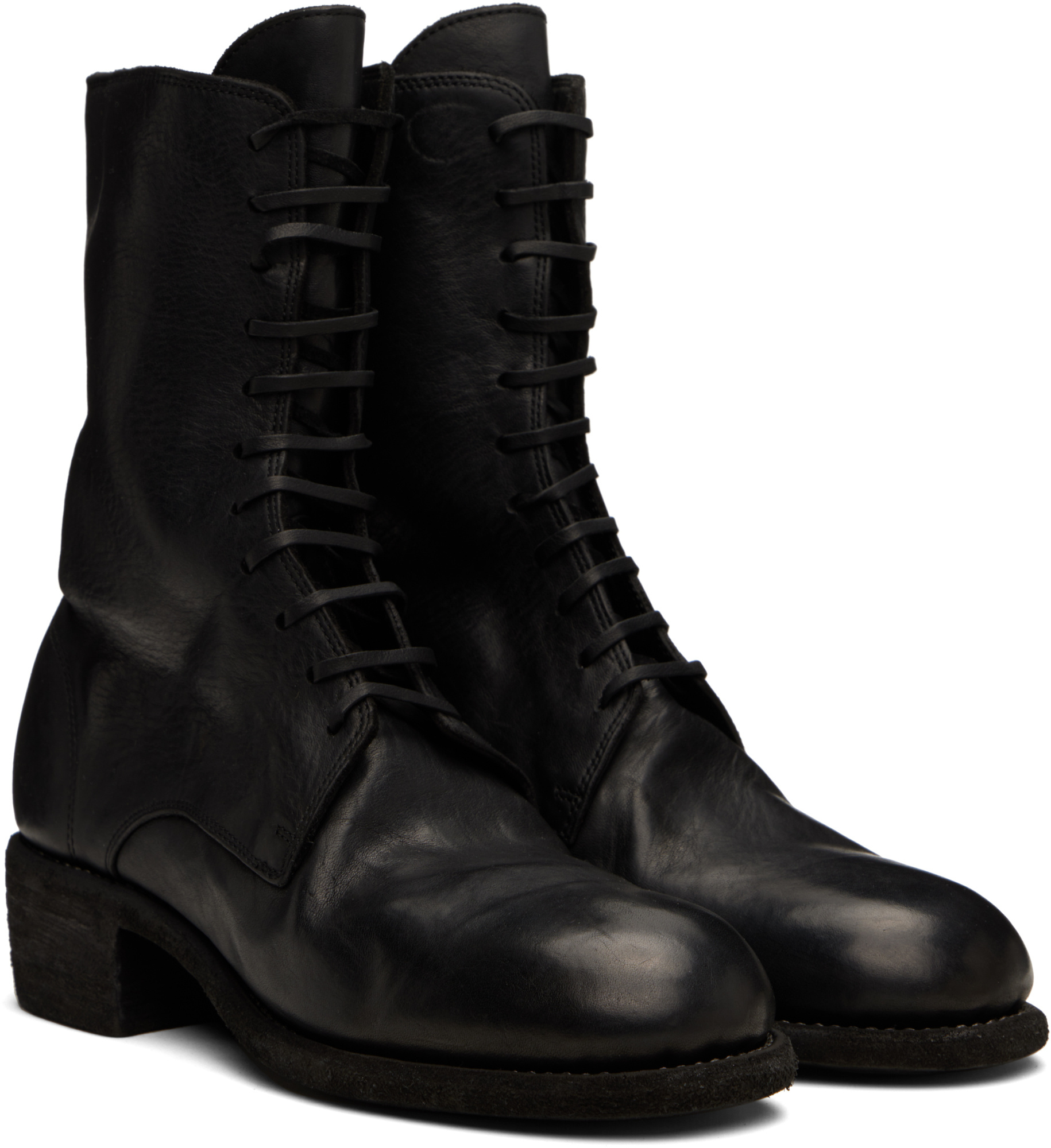 Guidi 791 Ankle Boots In Black