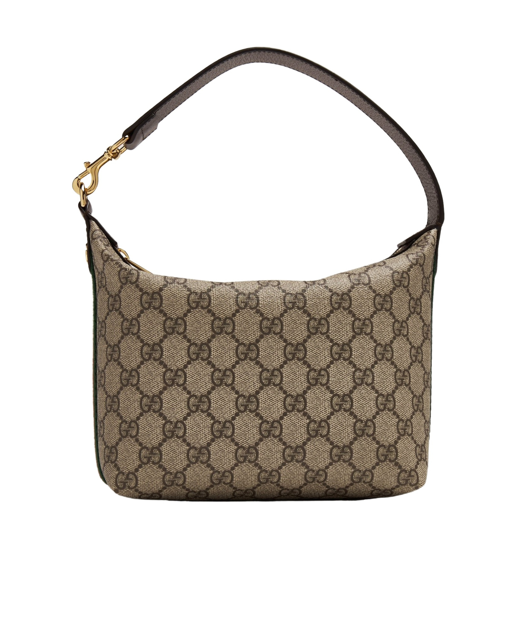 Gucci Ophidia Gg Super Mini Canvas Shoulder Bag In Brown