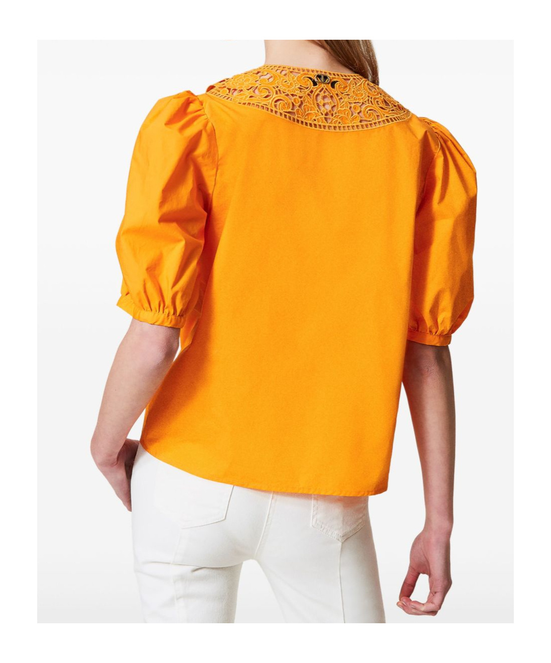 Shop Twinset Broderie-anglaise Blouse