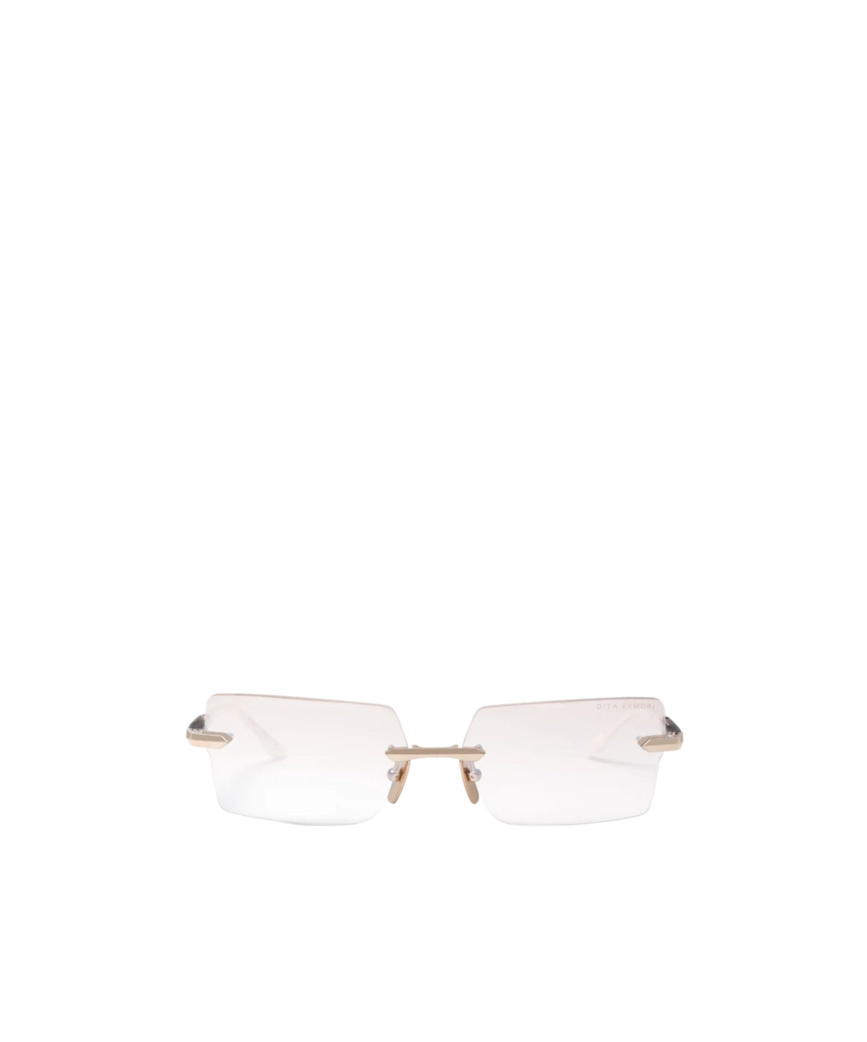 Dita Eyewear Geometric Flat Mirror In White