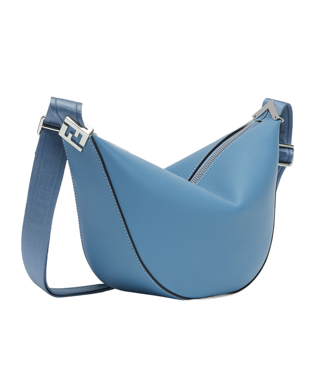 Shop Fendi Blue Leather Bag