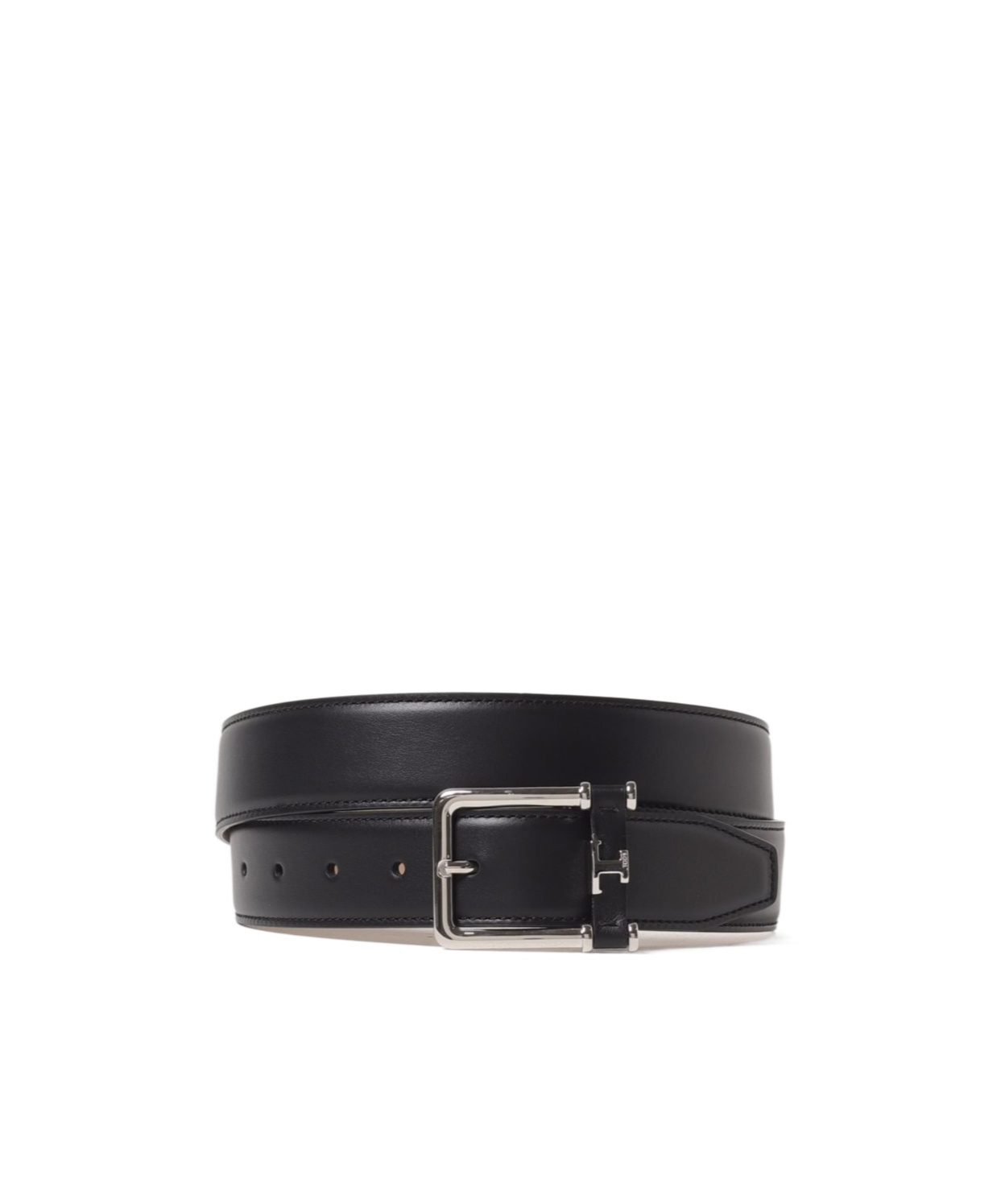 Tod's T Timeless Buckle Belt In Black