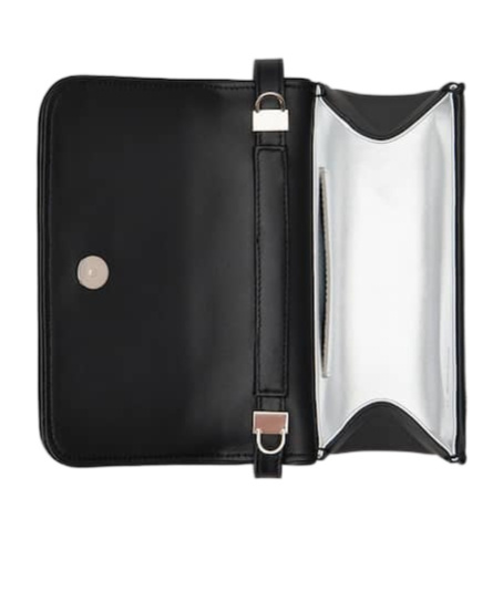 Roger Vivier Embellished Foldover Top Tote Bag In Black