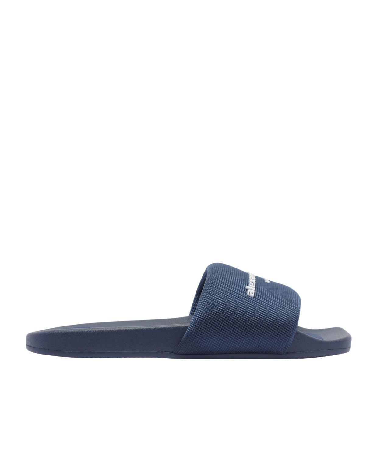 Shop Alexander Wang Logo Flip-flops In Blue