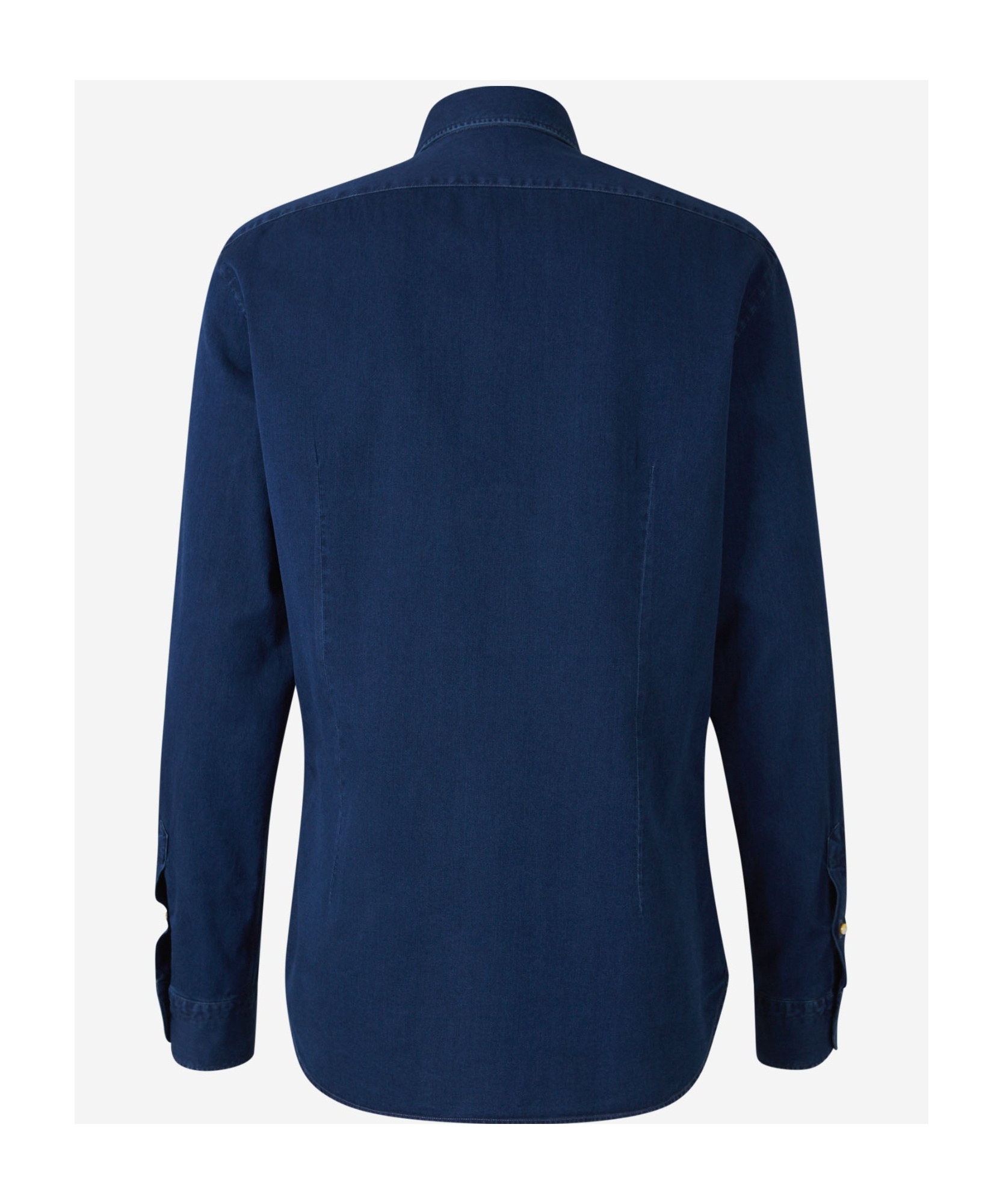 Vincenzo Di Ruggiero Denim Effect Shirt In Blue
