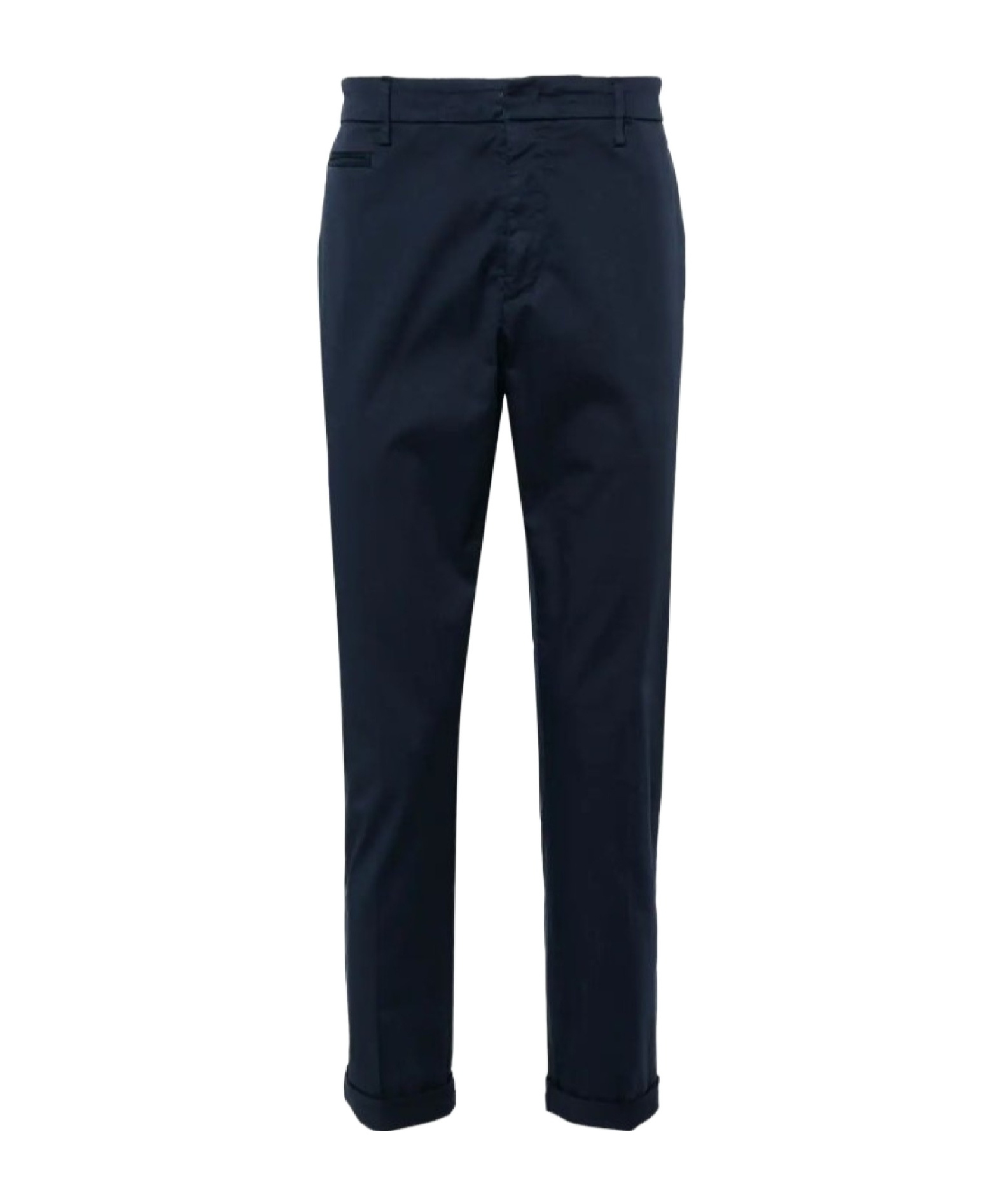 Dondup Cuffed Trousers In Blue