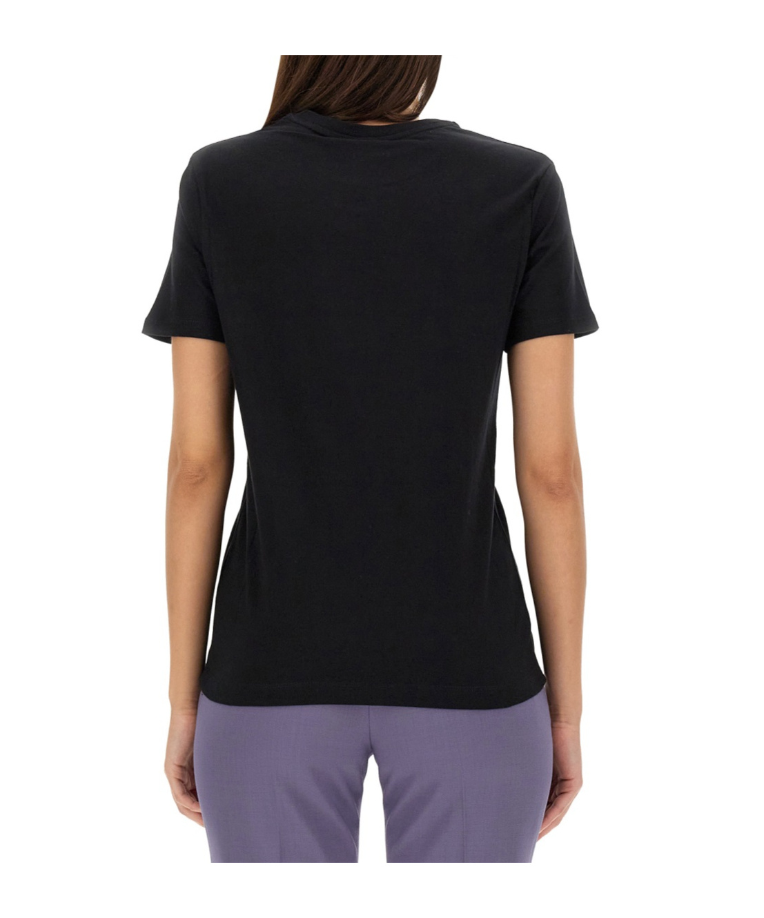 Ps By Paul Smith Zebra Crest T-shirt In Black