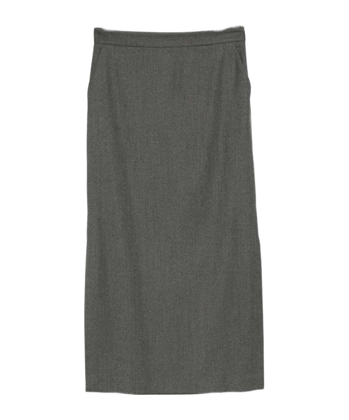 Antonelli Classic Knee-length Gray Skirt With Subtle Details In Gray