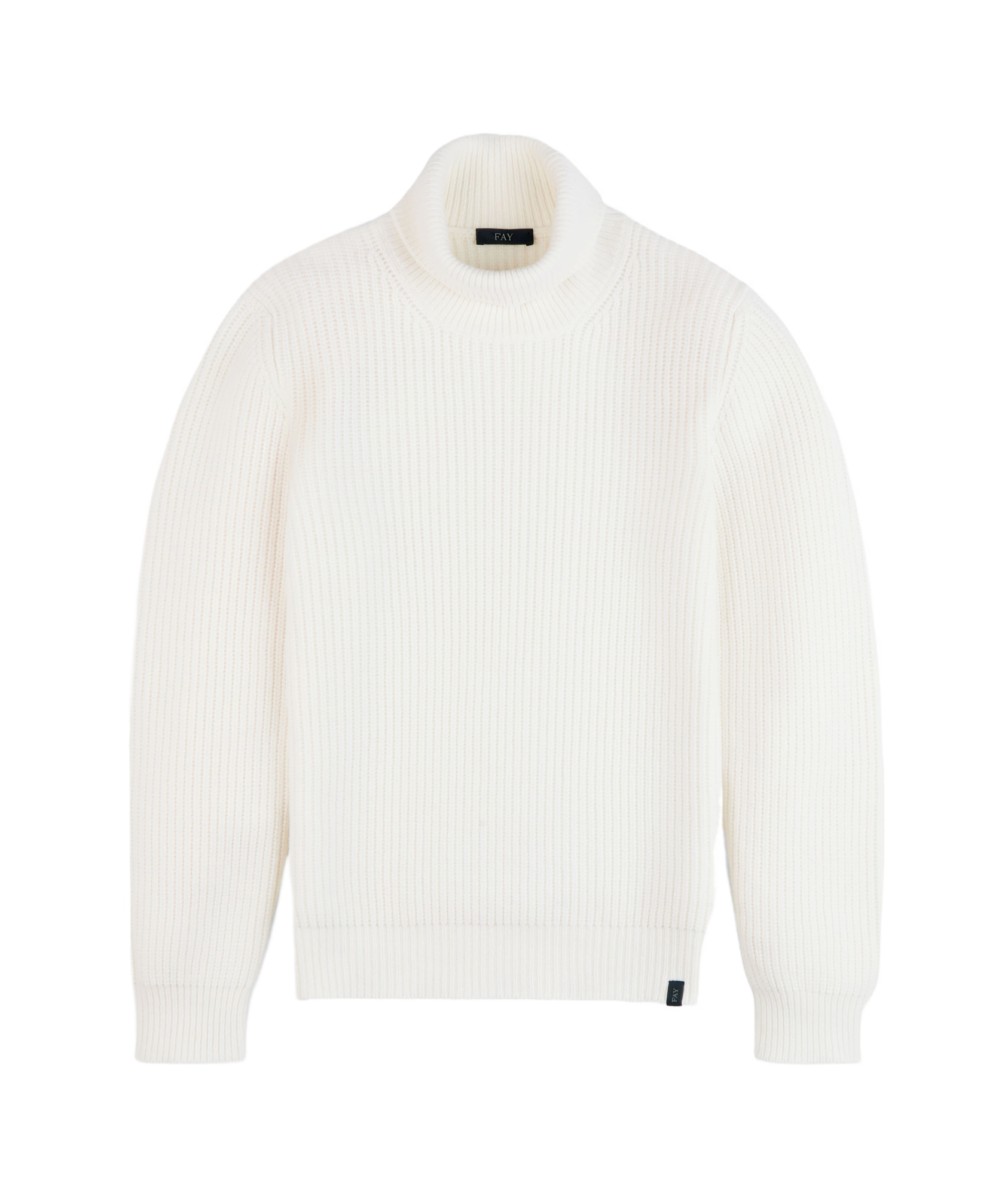 Fay Turtleneck Sweater In White