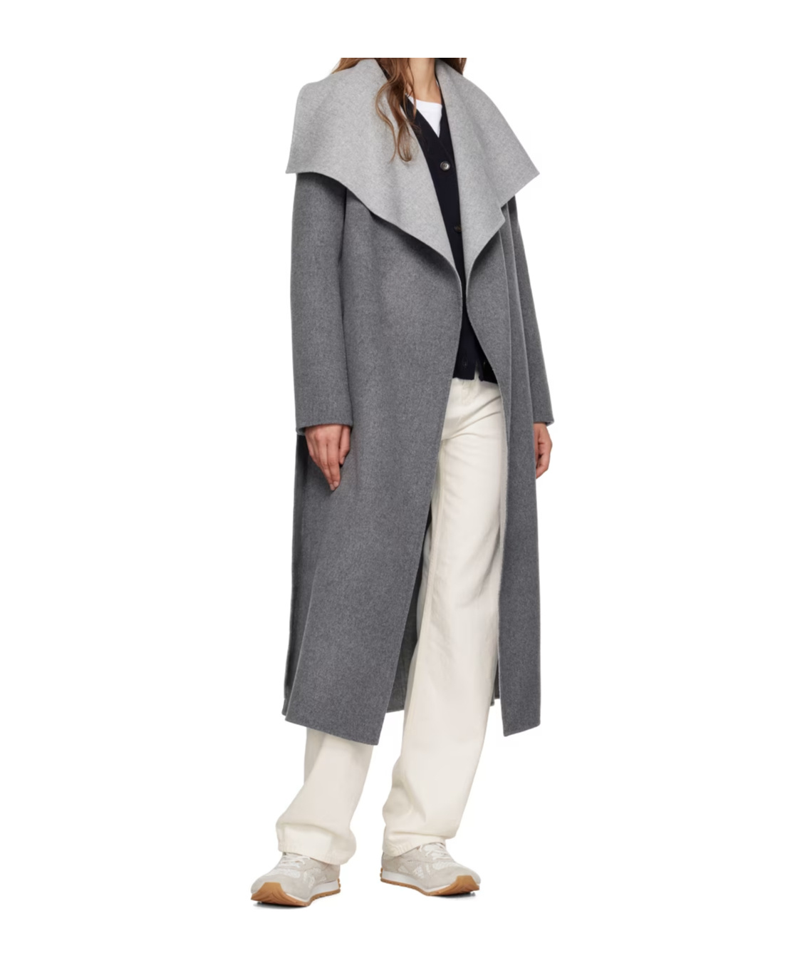 Mackage Mai-cn Long-sleeved Coat In Gray