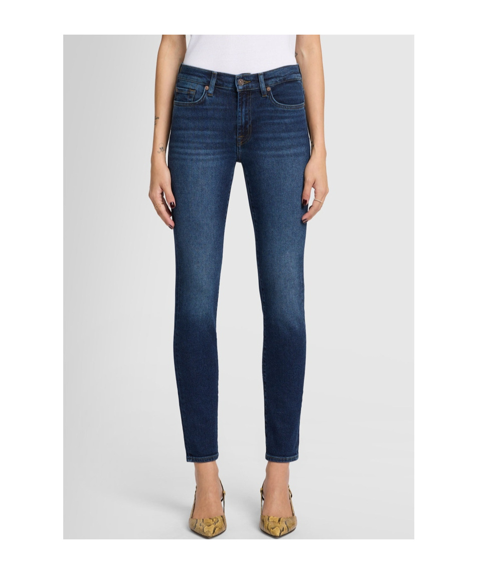 7 For All Mankind Ubrey Slim Jeans In Blue