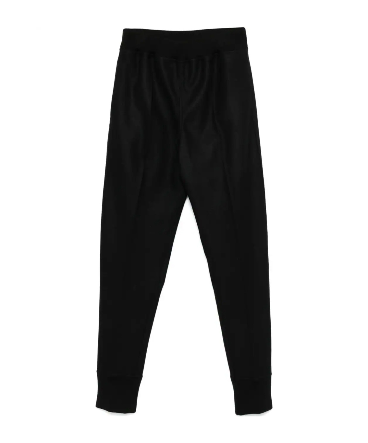 Jil Sander Straight-leg Pressed Crease Pants In Black