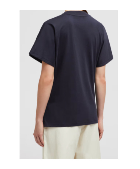 Moncler Short-sleeved T-shirt In Blue