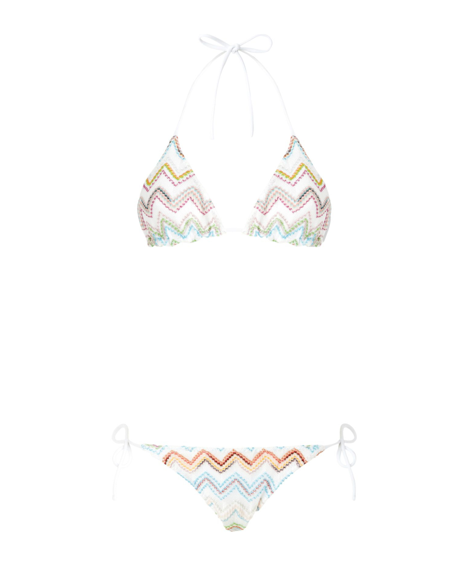 Missoni Zigzag Bikini In White
