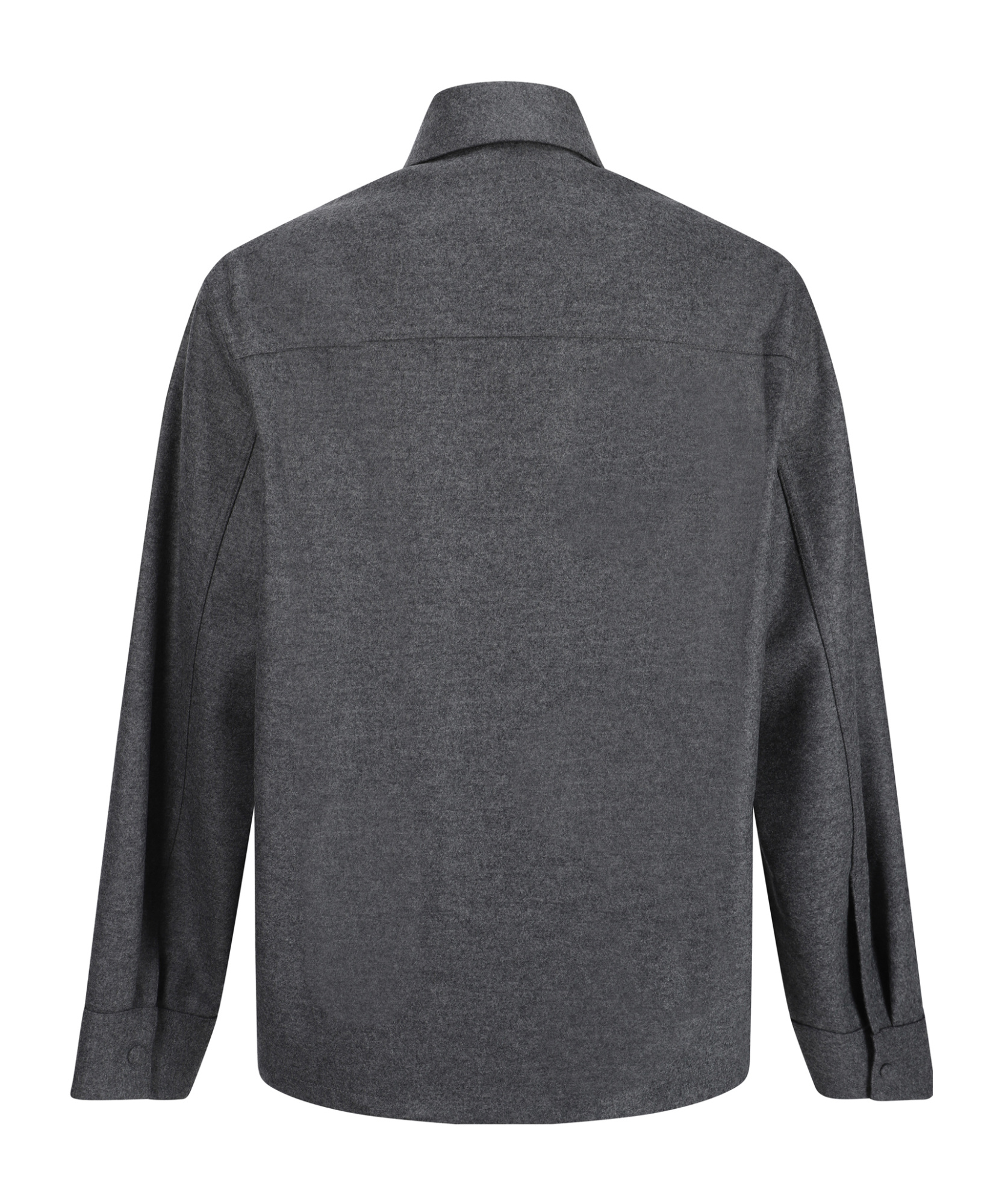 Jil Sander Wool Shirt In Black