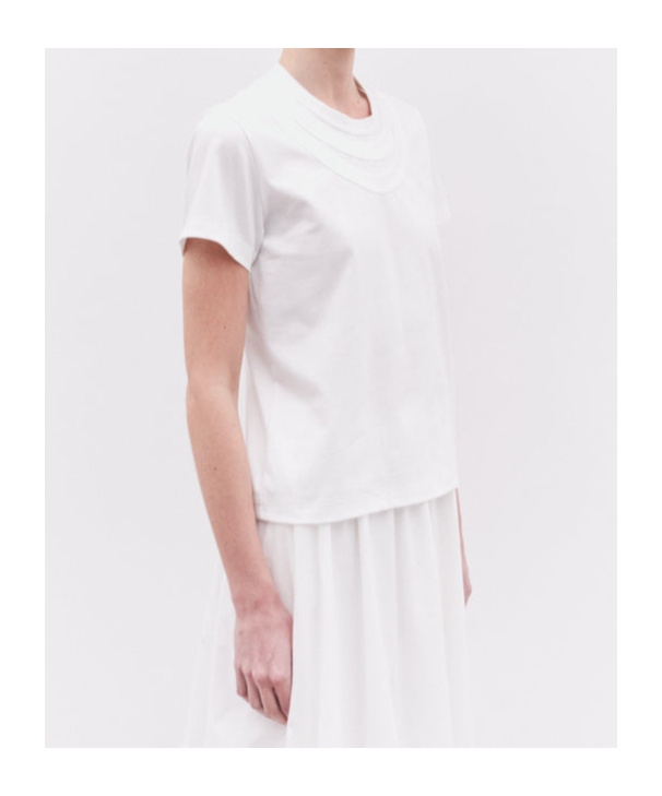 COMME DES GARÇONS TRIPLE NECKLINE T-SHIRT