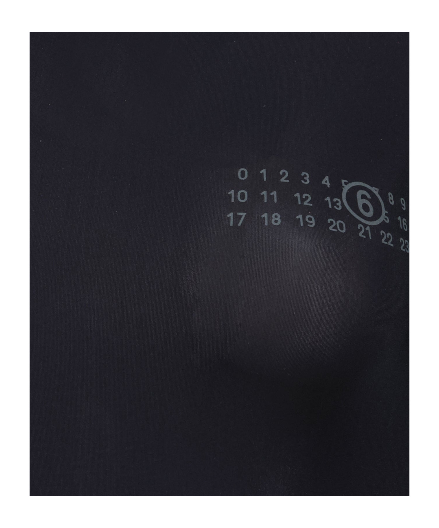 MM6 MAISON MARGIELA NUMBERS-MOTIF BODYSUIT