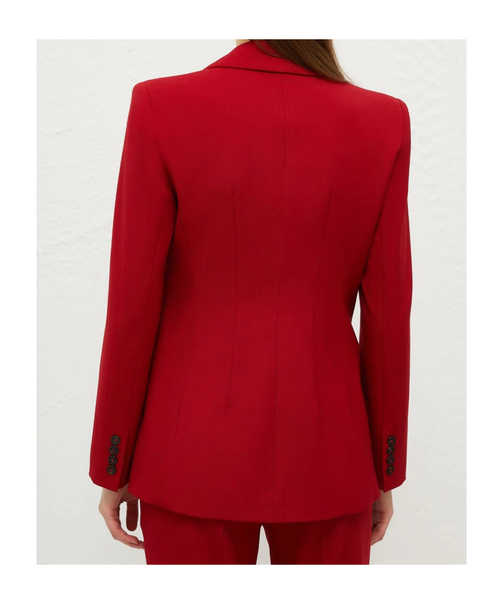 Shop Marella Long-sleeved Suit Jacket