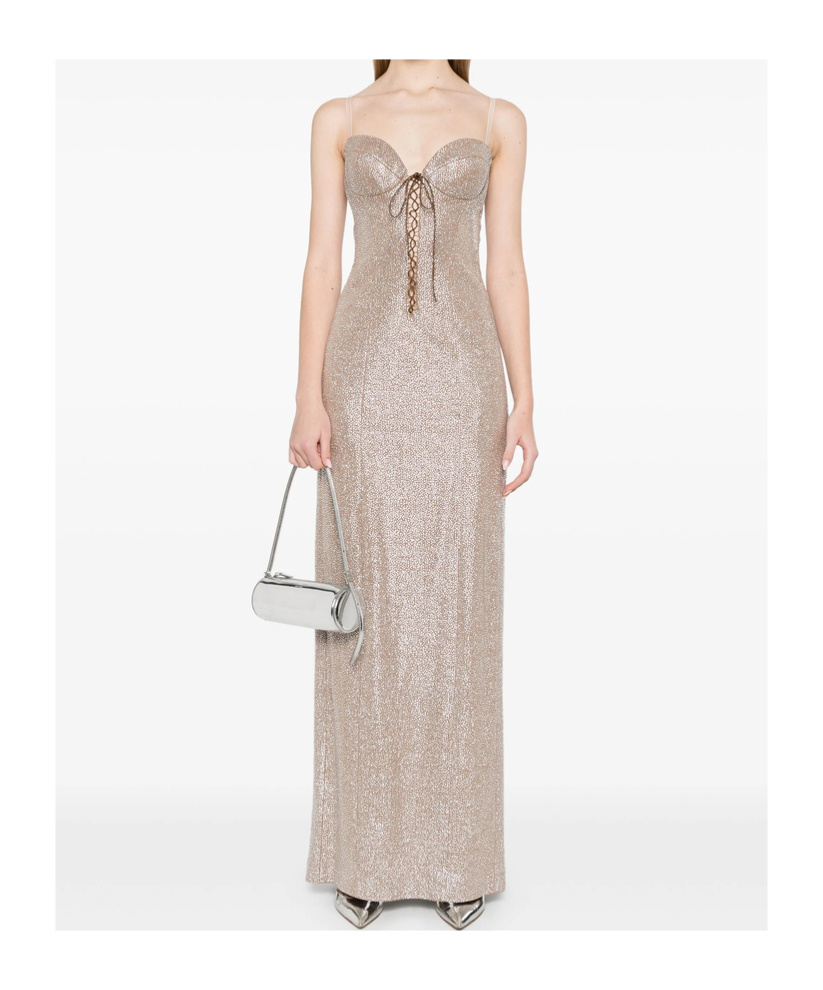 Giuseppe Di Morabito Rhinestone-embellished Gown
