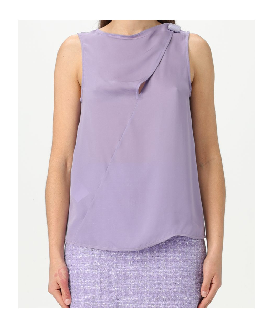 Emporio Armani Shirt In Purple