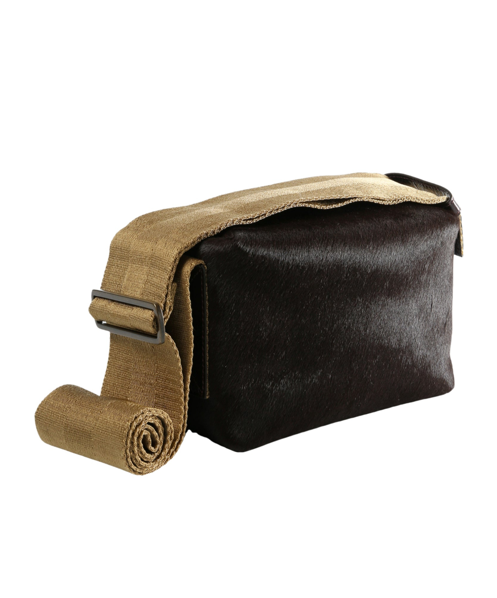 Uma Wang Medium Leather Shoulder Bag