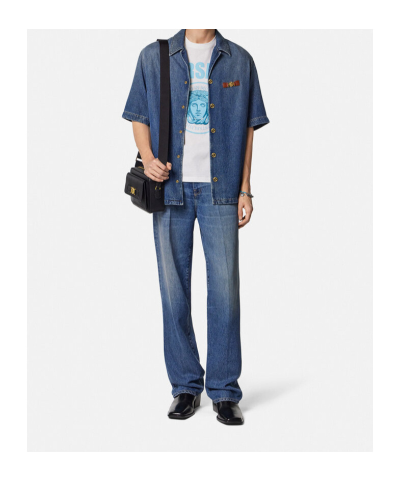 Versace Medusa Biggie Denim Jacket