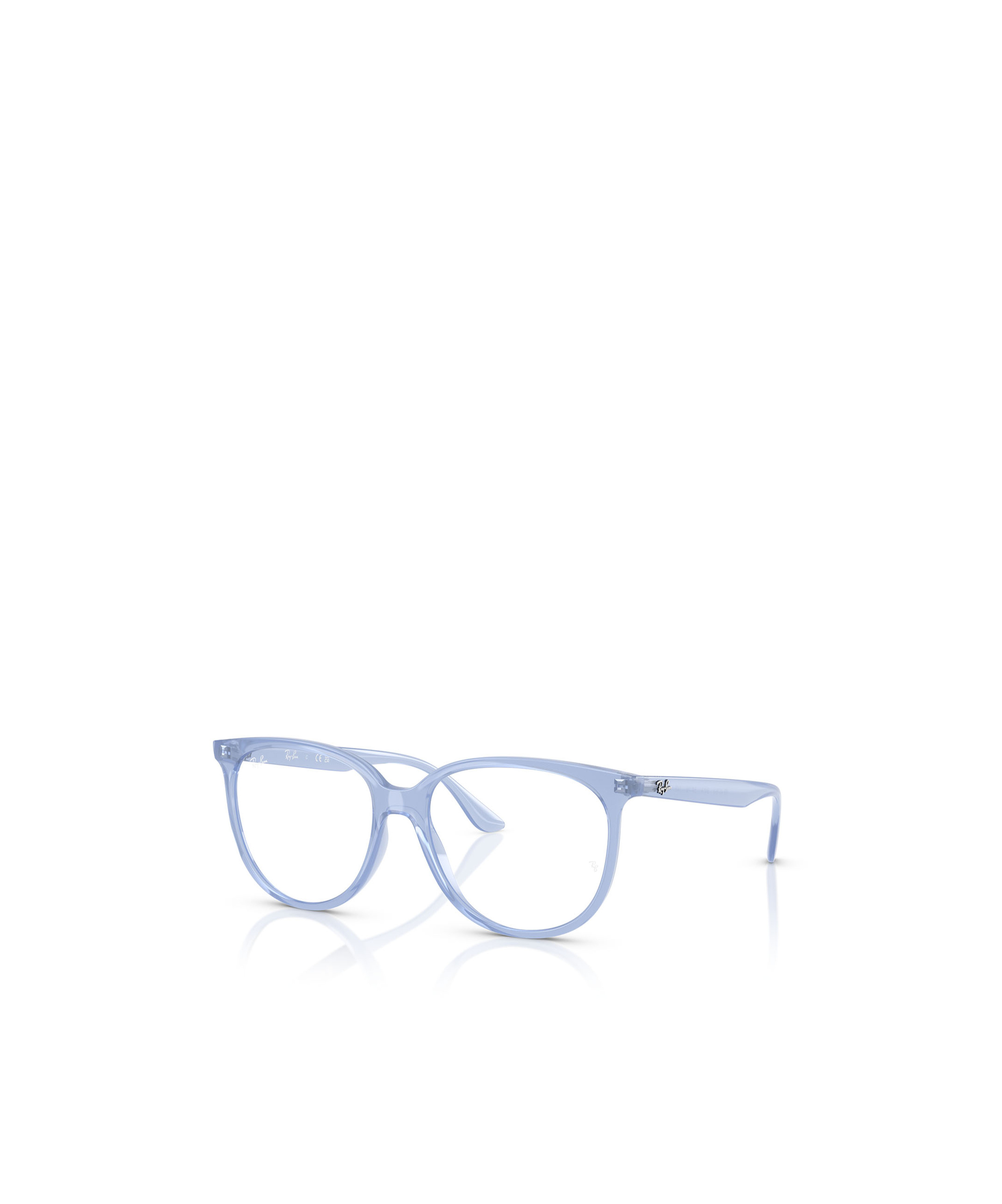 Ray Ban Full-frame Flat Mirror In Blue