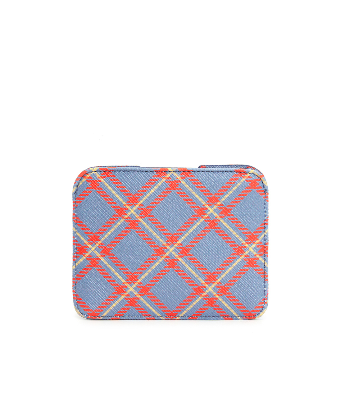 Shop Vivienne Westwood Pattern Card Holder In Purple