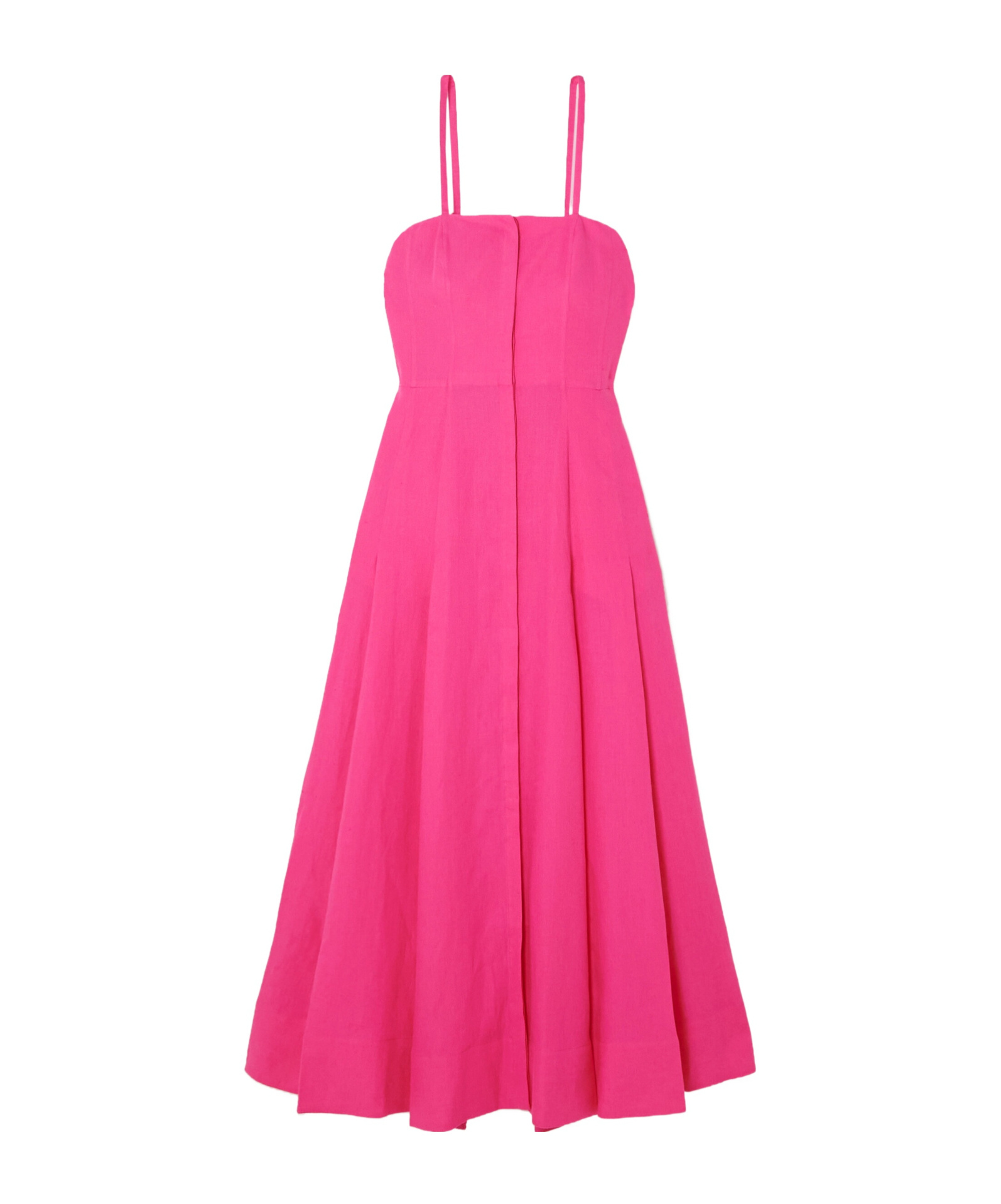 Gabriela Hearst Suspender Dress In Pink